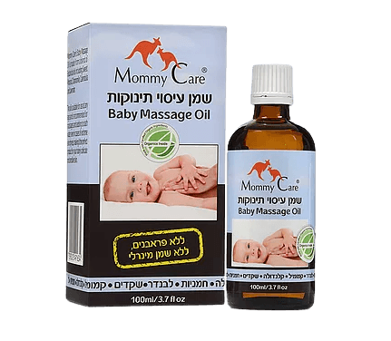 שמן עיסוי תינוקות נעים למגע ובעל ניחוח עדין - 100 מל | מאמי קר | Mommy Care