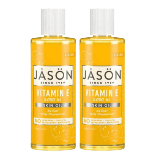 מבצע זוגי | גייסון | שמן הזנה ויטמין E לגוף | 118 מל | JASON גייסון | JASON