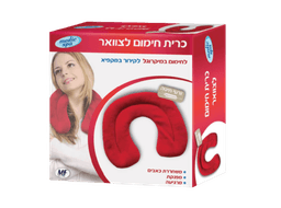 כרית חימום | קירור לצוואר עם זרעי חיטה | תורמת לרגיעה והקלה של כאבים ומתח | מדיק ספא | Medic Spa