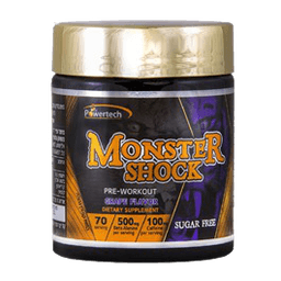 מונסטר שוק פרי וורקאאוט בטעם פירות פאוורטק 220 גרם Powertech פאוורטק | Powertech