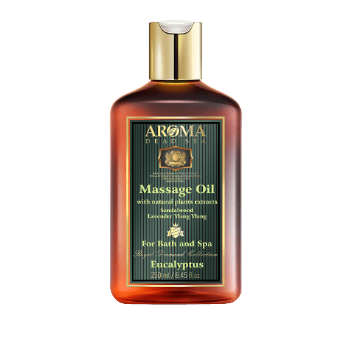 שמן עיסוי ארומטי | אקליפטוס | 250מל | ארומה דד סי | Aroma Dead Sea