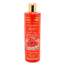 גל רחצה | עדין וקטיפתי | מועשר בתמציות קמומיל ואלוורה | פטל | מכיל 400 מל | ביוטי לייף | Beauty Life