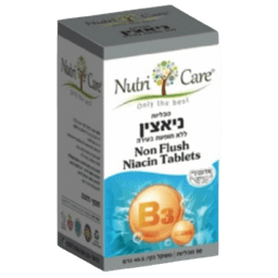 ניאצין ללא תופעת בעירה |Non Flush Niacin Tablets | מכיל 90 טבליות | נוטרי קר | Nutri Care