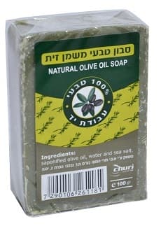 סבון מוצק | טבעי משמן זית | 100 גרם | CHURI | חורי | Churi