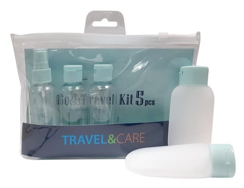 סט מהודר | אריזות לנסיעות | מכיל 5 פריטים חורי | Churi