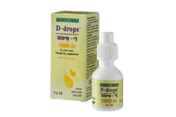 FLORIS טיפות | תוסף ויטמין D3 1000 יחבל | מל 15 פלוריש הדס | Floris Hadas