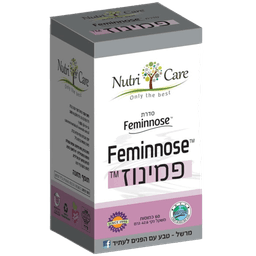 פמינוז | מכיל 60 כמוסות | תוסף תזונה | טבעוני | נוטרי קר | Nutri Care