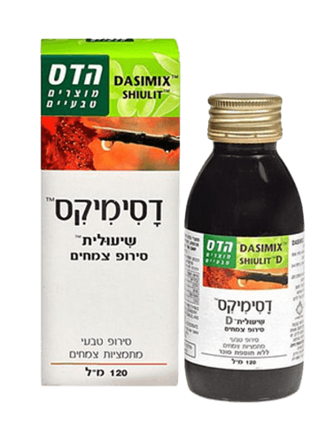 דסימיקס | עם דבש | סירופ צמחים | מכיל 120 מל | כשר בהשגחת הרבנות הראשית חיפה | תוסף תזונה | פלוריש הדס | Floris Hadas