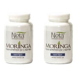 מורינגה עץ הפלאים ההודי | 120 כמוסות | זוג | נטע | NETA | רוקחות מהטבע