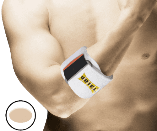 חבק טניס אלבו מד מתח להקלה על השרירים | מידה אוניברסלית ONE SIZE | אוריאל | URIEL