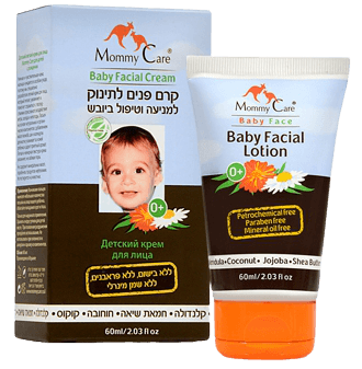 קרם פנים לתינוק לטיפול ביובש | 60 מל | מאמי קר | Mommy Care