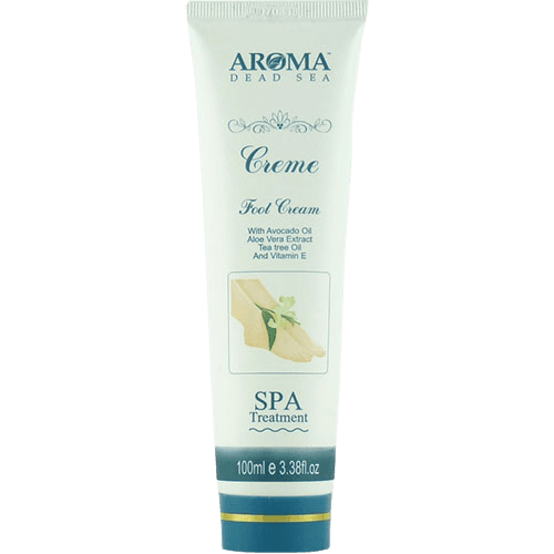 קרם רגליים | מועשר בשמן אבוקדו | אלוורה ועץ התה | 100 מל | ארומה דד סי | Aroma Dead Sea