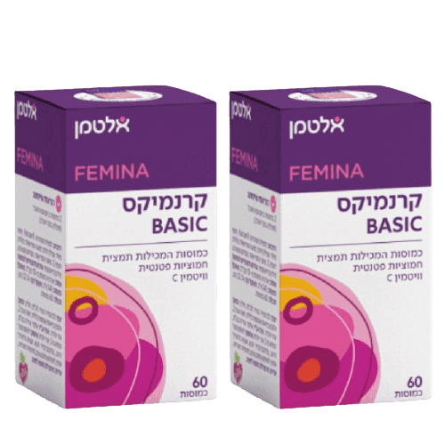 מבצע זוגי | קרנמיקס בייסיק | 120 כמוסות | מבית אלטמן | אלטמן | ALTMAN