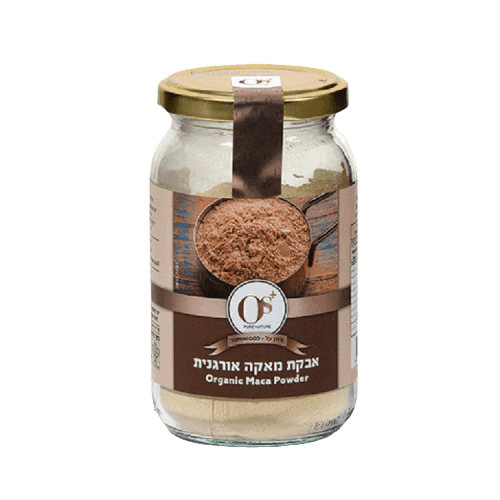 אבקת מאקה אורגנית | 170 גרם | OS | OS PURE NATURE | אוס טבע טהור