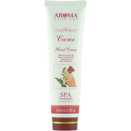 קרם ידיים | בתוספת אלוורה ועץ התה | 100 מל | ארומה דד סי | Aroma Dead Sea