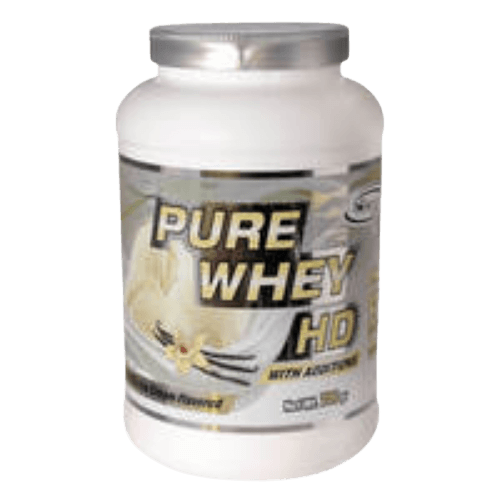 פיור וואי PURE WHEY | אבקת חלבון | על בסיס חלבון מי גבינה | בטעם וניל | מכיל 700 גרם | פאוורטק | Powertech