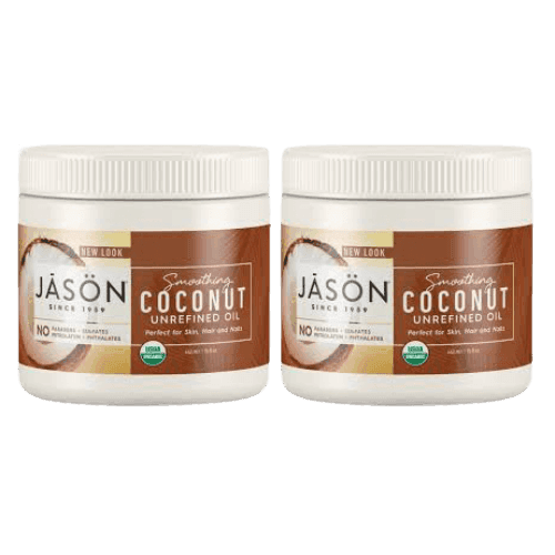 מבצע זוגי | גייסון | שמן קוקוס אורגני איכותי | מעניק חווית שימוש מענגת חושים לשיער ולעור | JASON גייסון | JASON