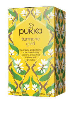 כורכום זהב | מכיל 20 שקיקים | פוקה | PUKKA