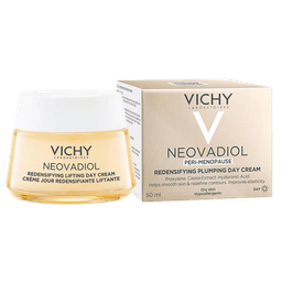 קרם יום נאובדיול PERI-MENOPAUSE | מסייע להשבת הלחות והנפח לעור יבש | מכיל 50 מל | NEOVADIOL | וישי | Vichy