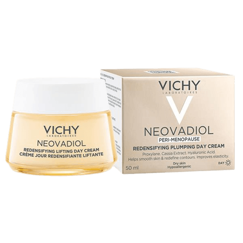 קרם יום נאובדיול PERI-MENOPAUSE | מסייע להשבת הלחות והנפח לעור יבש | מכיל 50 מל | NEOVADIOL | וישי | Vichy