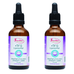 מבצע זוגי | ברזל עדין ליפוזומלי | בטעם פסיפלורה | מכיל 50 מל | סנסי טבע | Sensi Teva