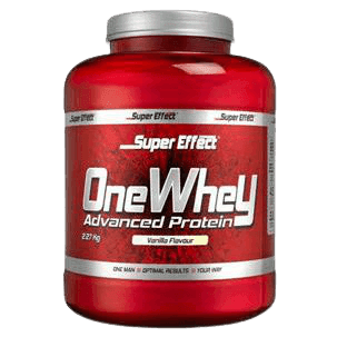 אבקת חלבון וואן וואי OneWhey | בטעם וניל | 227 קג | 69 מנות הגשה | סופר אפקט | Super Effect