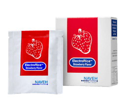 אלקטרו רייס | בטעם תות | אבקה | להכנת משקה בטעם תות | על בסיס אורז | נוה פארמה | NavehPharma