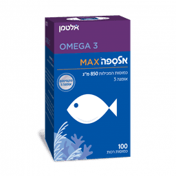 אלספה מקס אלטמן | מכיל 100 כמוסות | אלטמן | ALTMAN