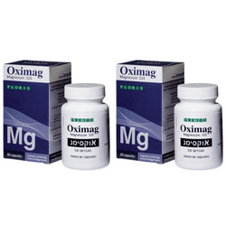 פלוריש | אוקסימג | מגנזיום | מבצע זוגי | 120 כמוסות | פלוריש הדס | Floris Hadas