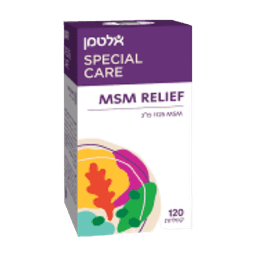 MSM RELIEF Special Care | במינון 1125 מג | מכיל 120 קפליות | אלטמן | ALTMAN