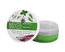 פילינג וולקני | לכף הרגל | מכיל 120 מל | מועשר במינרלים טבעיים מים המלח | מניעת התייבשות וסדקים | שמירה על כף רגל מטופחת ובריאה | סי אוף ספא | Sea Of Spa