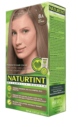 נטורטינט | צבע שיער קבוע | 8A בלונד פנינה | 165 מל | נטורטינט | NATURTINT