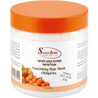 מסיכת הזנה לשיער | אובליפיחה | 500 מל | סנסי טבע | סנסי טבע | Sensi Teva