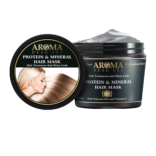 מסכת שיער | מינרלים ופרוטאין | מכיל 500 מל | ארומה דד סי | Aroma Dead Sea