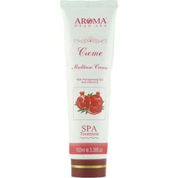 ארומה | קרם רב שימושי | בתוספת תמצית רימונים | 100מל | מכיל שילוב של שמנים ייחודיים ומינרלים מים המלח | מיועד לשימוש בכל חלקי הגוף | ארומה דד סי | Aroma Dead Sea