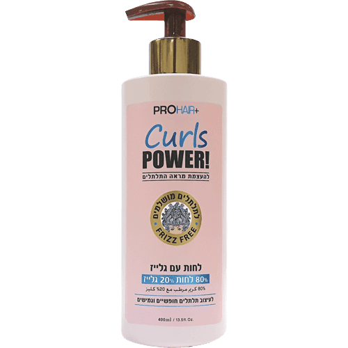 פרוהייר לחות עם גלייז 80 לחות 20 גלייז 400 מל | PROHAIR פרוהייר | PROHAIR