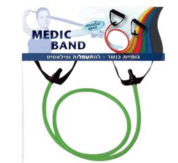 גומיית כושר מדיק בנד בינוניקשה - להתעמלות ופילאטיס | medic spa מדיק ספא | Medic Spa