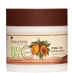 קרם רב-תכליתי | פפאיה | מכיל 250 מל | Papaya Cream | מכיל מינרלים מים המלח | ביו ספא | BIO SPA