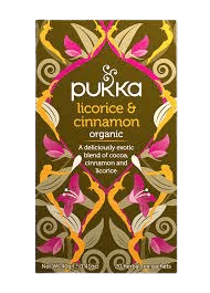 ליקוריץ וקינמון | מכיל 20 שקיקים | פוקה | PUKKA