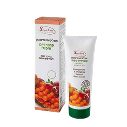 קרם ידיים | אובליפיחה ורימונים | מכיל 100 מל | סנסי טבע | Sensi Teva