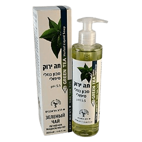 סבון נוזלי | תה ירוק | מכיל 250 מל | דן פארם | Dan Pharm