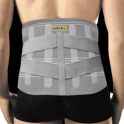 חגורת גב מותנית עם סגירה כפולה לתמיכה נוספת | ITEM 062 | מידה S | אוריאל אוריאל | URIEL