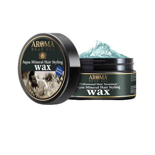 ווקס לעיצוב השיער | על בסיס שמן חוחובה | לגבר | מכיל 100 מל | ארומה דד סי | Aroma Dead Sea