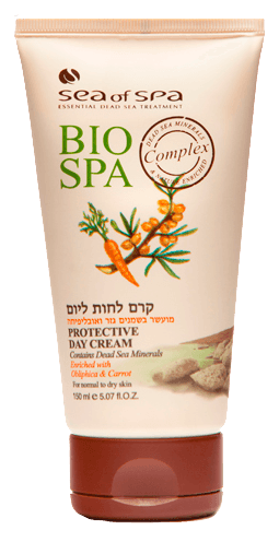 קרם לחות ליום ביוספא גזר ואובליפיחה | 150 מל ביו ספא | BIO SPA