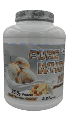 POWERTECH - אבקה חלבון להכנת משקה על בסיס מי גבינה בטעם שוקולד לבן קרמל - PURE WHEY HD - 2 KG פאוורטק | Powertech