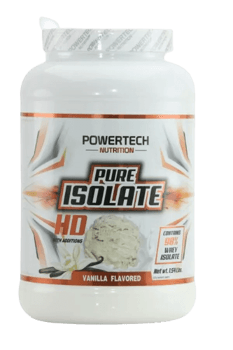 אבקת חלבון פיור איזולייט HD | בטעם ונילה | 18 קג | פאוורטק | Powertech