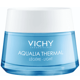 קרם לחות קליל Aqualia Thermal | לעור רגיל עד מעורב | מים טרמליים חומצה היאולרונית ומאנוז ממקור צמחי | מכיל 50 מל | וישי | Vichy