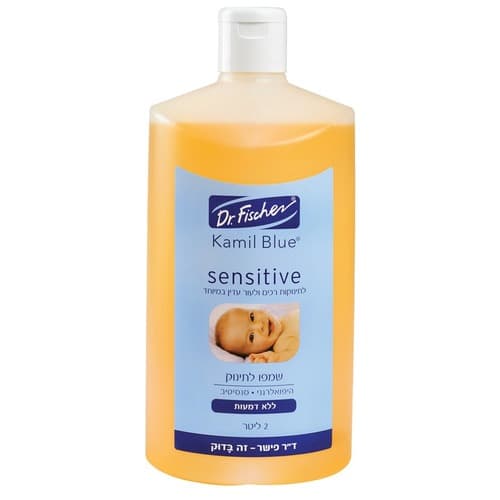 קמיל בלו | סנסיטיב | שמפו אל דמע | מכיל 2 ליטר דר פישר | Dr Fischer