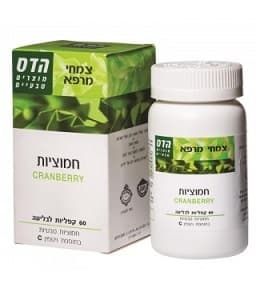 חמוציות | תמצית חמוציות בתוספת ויטמין C | מכיל 60 טבליות לבליעה | תוסף תזונה | פלוריש הדס | Floris Hadas