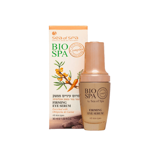 סרום עיניים ממצק | מעושר בגזר ובשמן אובליפיחה | מכיל 30 מל | ביו ספא | BIO SPA